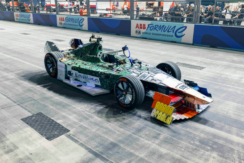 Formula E Gen3 'Recover-E' Car, Wealth out of e-waste
